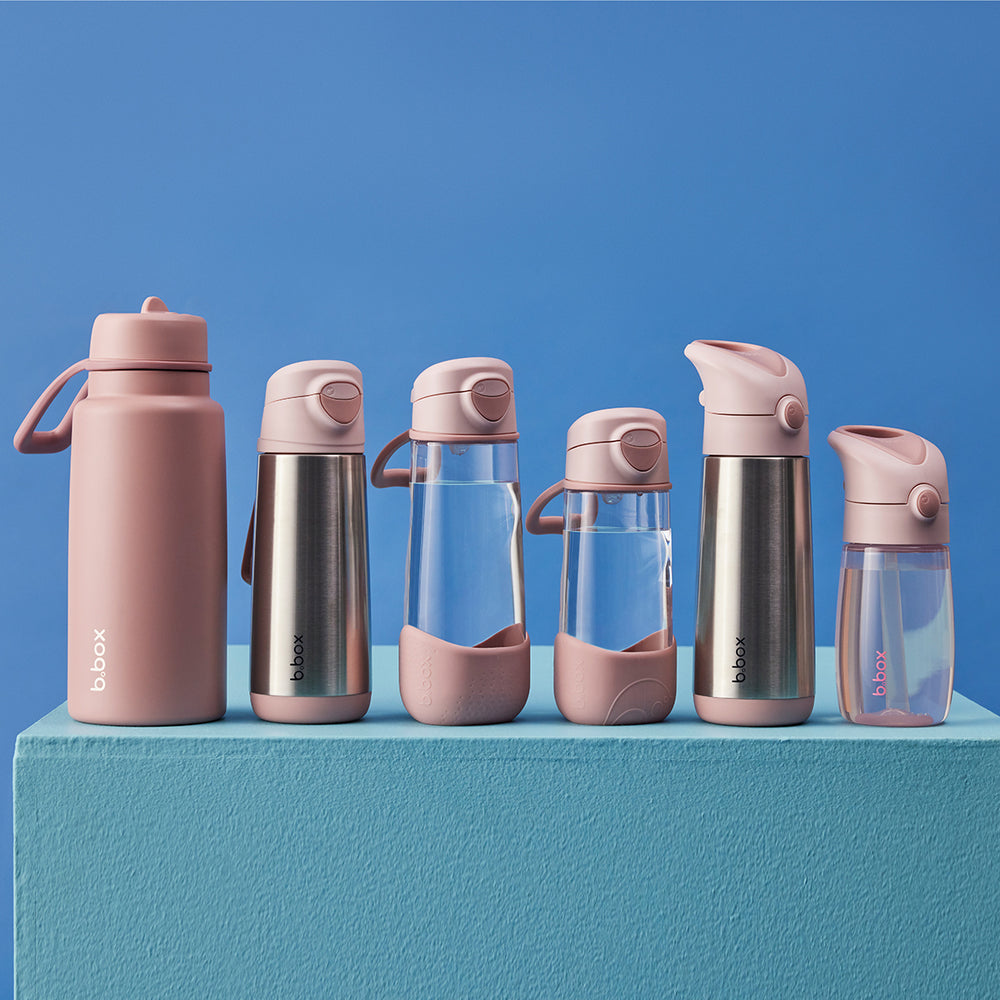 bbox drink bottle jnr blush crush