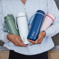 Load image into Gallery viewer, bbox 690ml insulated bottle white out