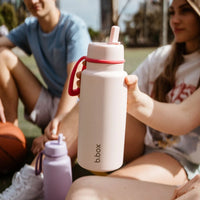 Load image into Gallery viewer,  bbox 1 litre insulated drink bottle pink paradise