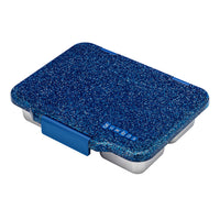 Load image into Gallery viewer, yumbox pret twilight blue glitter bento box