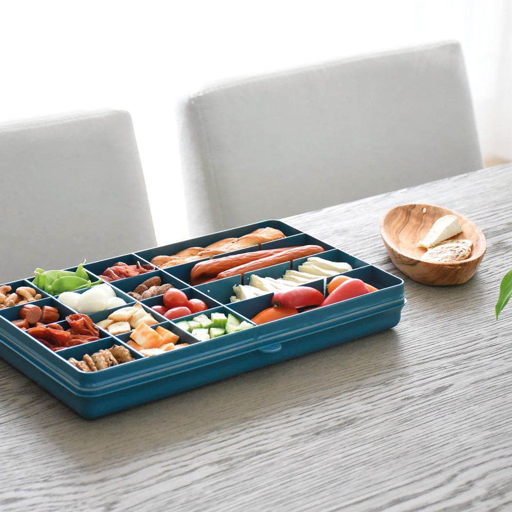 melii deluxe snackle box XL blue