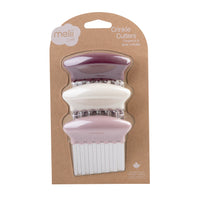 Load image into Gallery viewer, melii vegetable crinkle cutter set of 3 pink