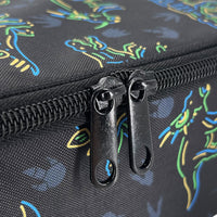 Load image into Gallery viewer, sachi insulated lunch bag neon dinosaurs