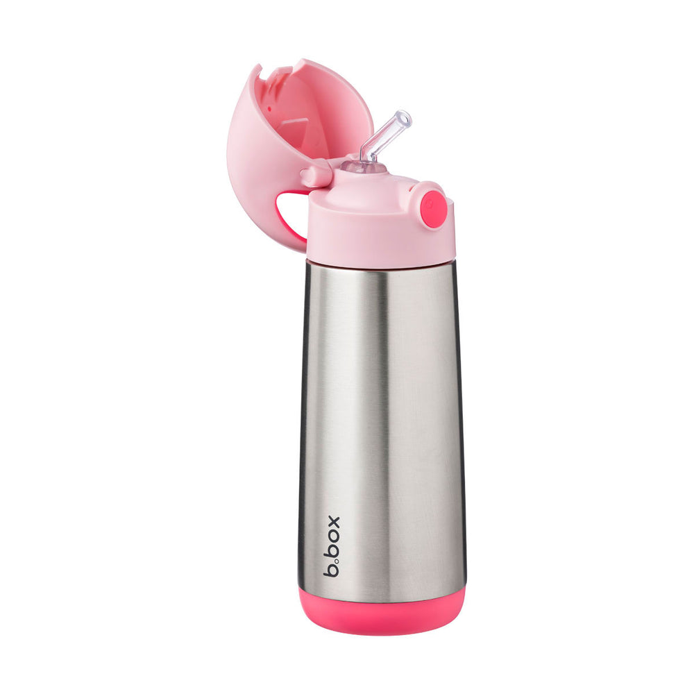 B Box Insulated Drink Bottle 500mL - Flamingo Fizz