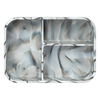 Load image into Gallery viewer, Munchbox Flexi 3 - Slate Grey - Silicone Bento