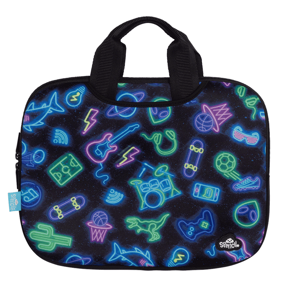 tech carry case neon life