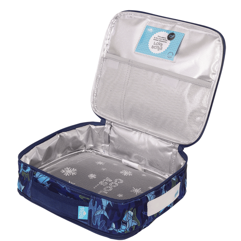 Spencil Big Cooler Bag + Ice Pack - Robo Shark