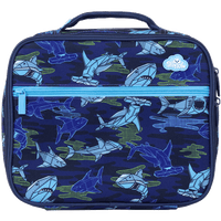 Load image into Gallery viewer, Spencil Big Cooler Bag + Ice Pack - Robo Shark