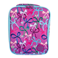 Load image into Gallery viewer, little renegade company lovely bows lunchbag