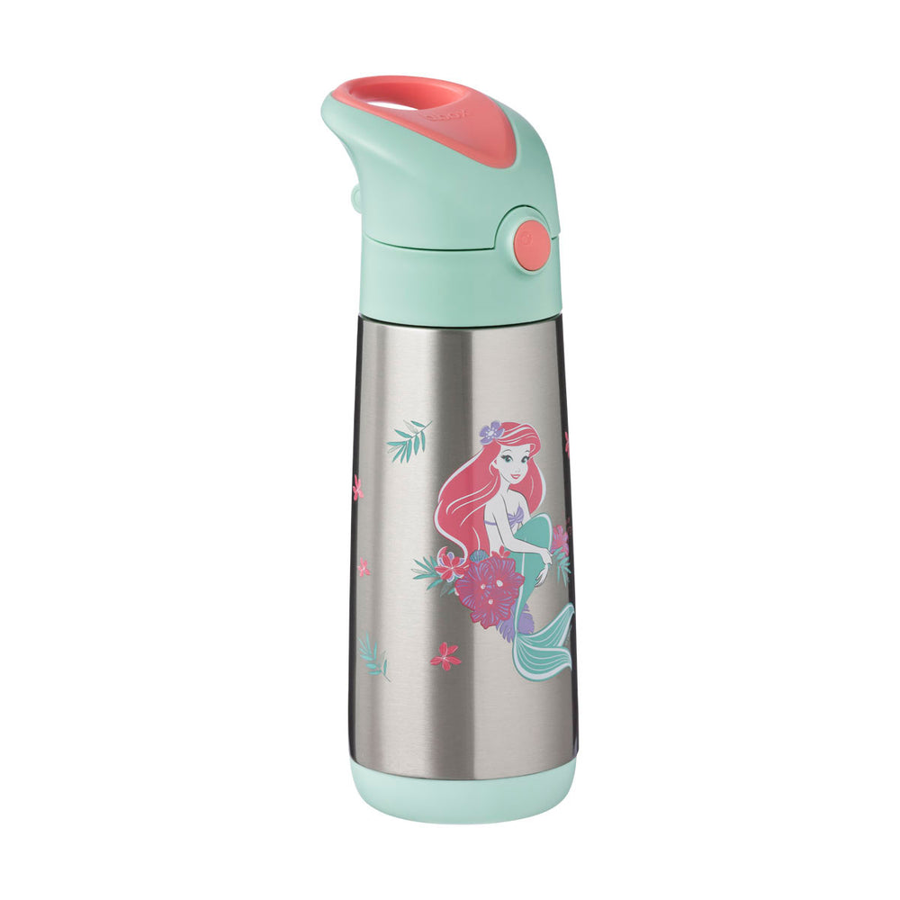 bbox the little mermaid 500ml insulated drink bottle