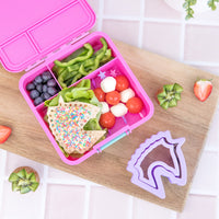 Load image into Gallery viewer, Lunch Punch Cut and Crimp Sandwich Pockets - Unicorn