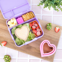 Load image into Gallery viewer, the lunch punch sandwich crimp and cut hearts