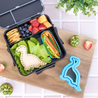 Load image into Gallery viewer, the lunch punch sandwich crimp and cut dinosaur