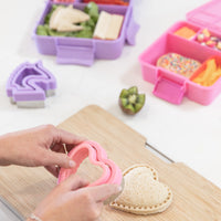 Load image into Gallery viewer, the lunch punch sandwich crimp and cut hearts
