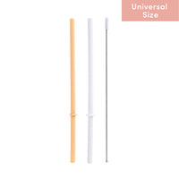 Load image into Gallery viewer, MontiiCo FUSION Stopper Straw Set - Choose your colour