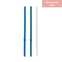 Load image into Gallery viewer, MontiiCo FUSION Stopper Straw Set - Choose your colour