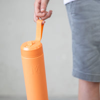 Load image into Gallery viewer, montiico fusion sipper drink bottle tangerine