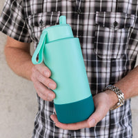 Load image into Gallery viewer, montiico fusion sipper bottle 1L lagoon