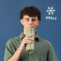 Load image into Gallery viewer, bbox 690ml insulated bottle olive