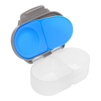 Load image into Gallery viewer, B Box Snackbox Lunchbox - Blue Slate