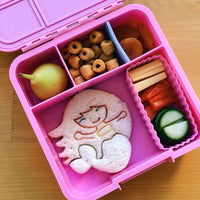 Load image into Gallery viewer, mermaid lunch punch sandwich cutter