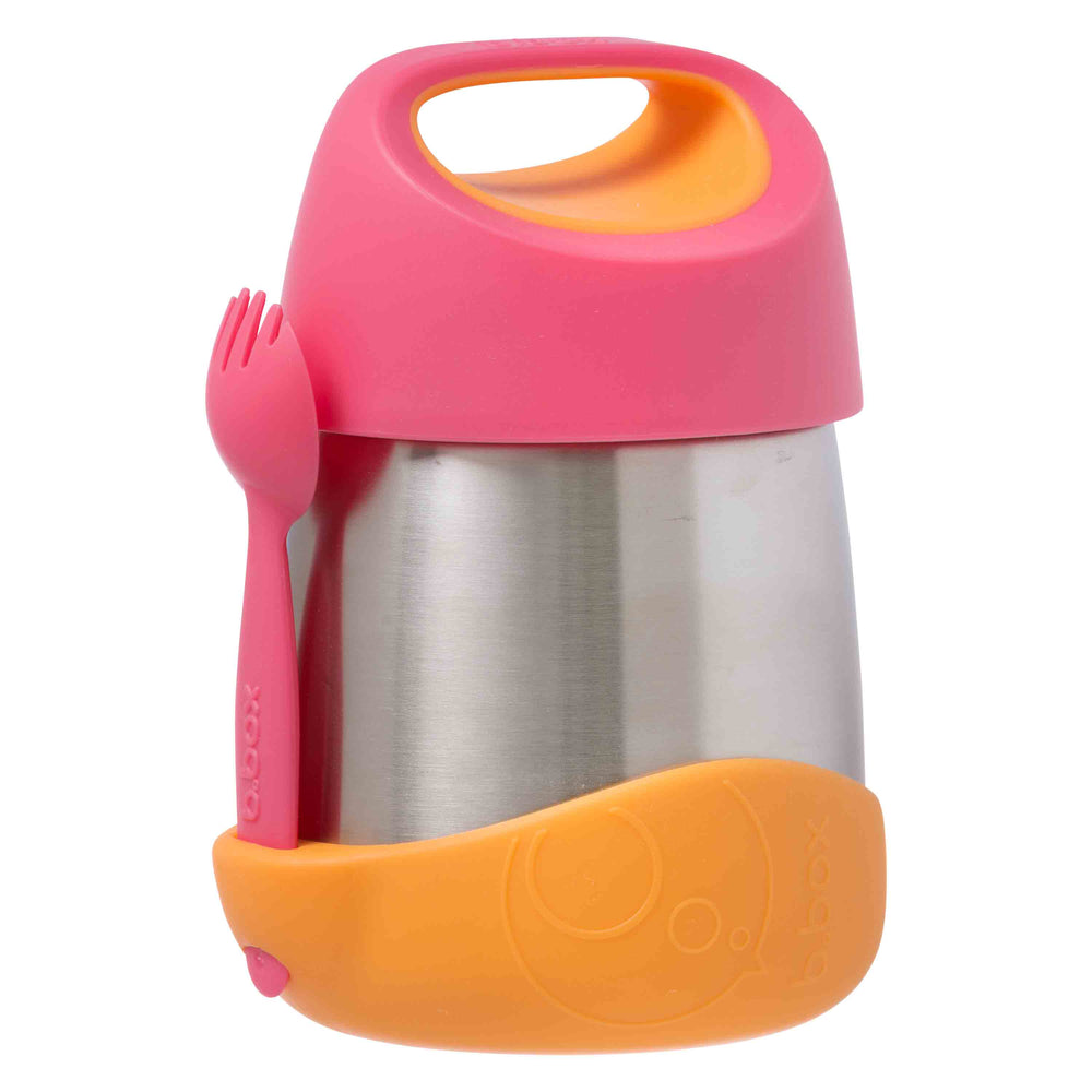 b box insulated food jar strawberry shake