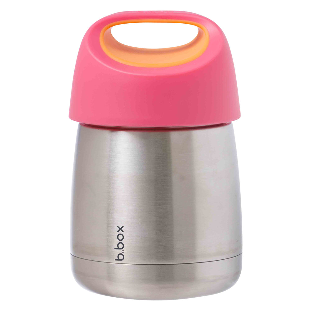 b box insulated food jar strawberry shake