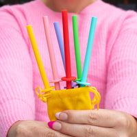 Load image into Gallery viewer, montiico stopper straw set fruity pop