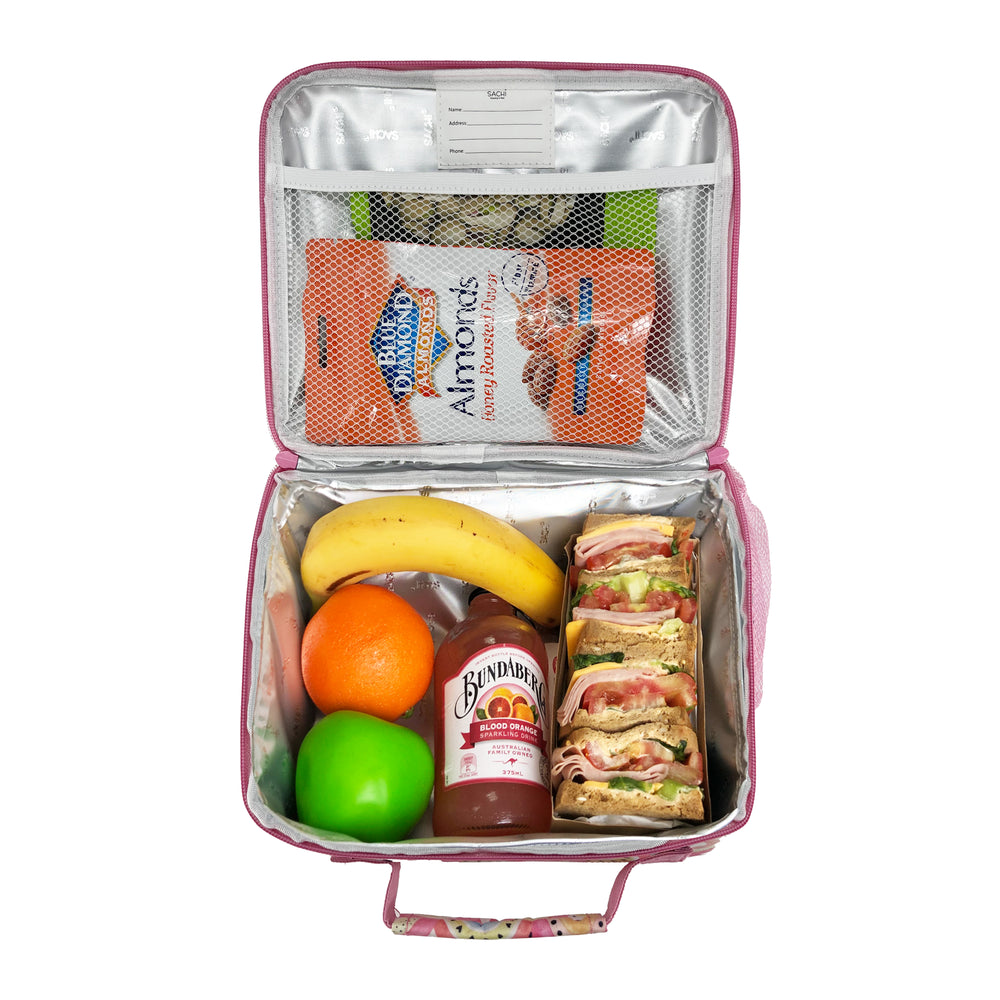 sachi teen lunchbag boho rainbows