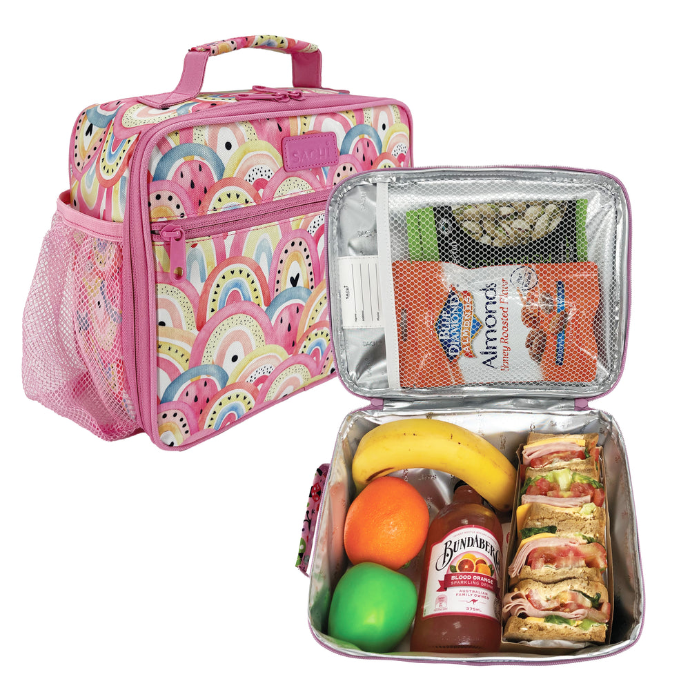 sachi teen lunchbag boho rainbows