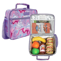 Load image into Gallery viewer, sachi crew lunch bag marble