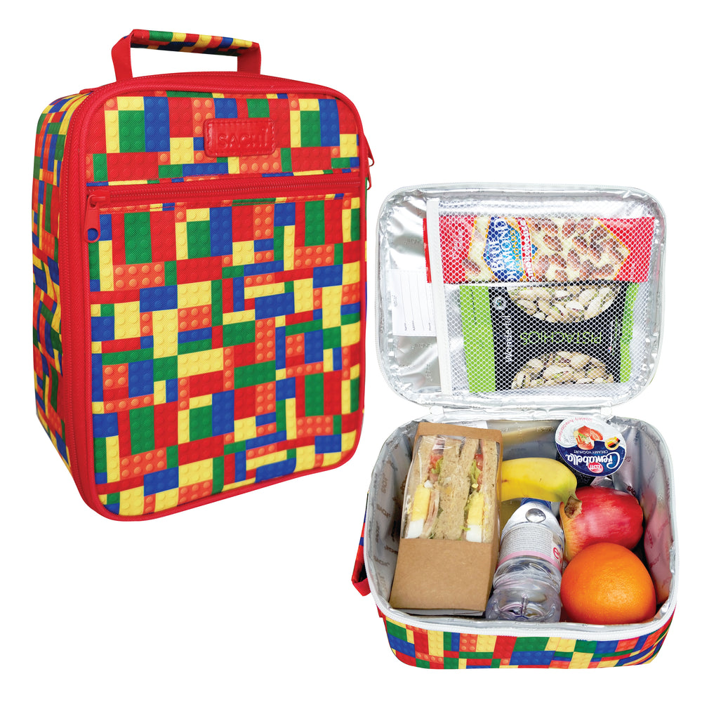 Sachi Bricks Lunch Bag Tote
