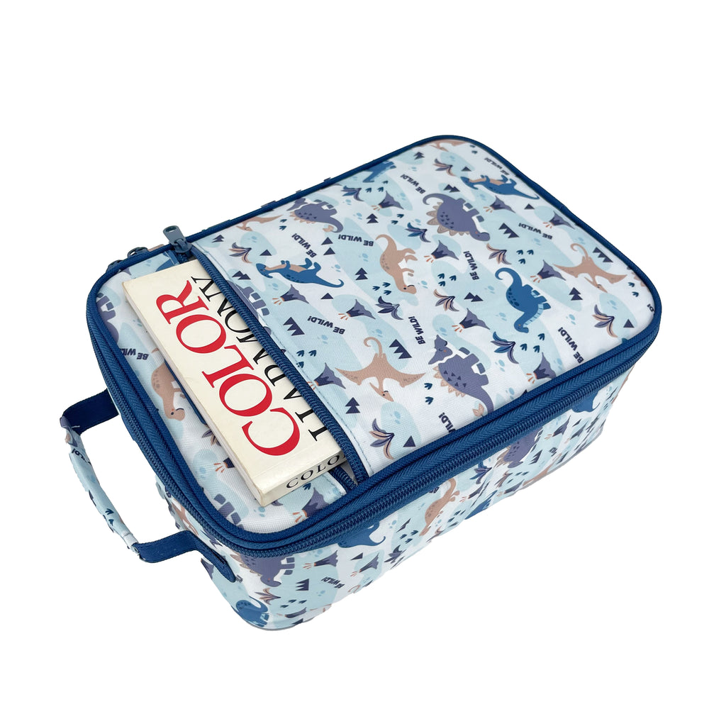 sachi insulated lunchbag dinosaur land