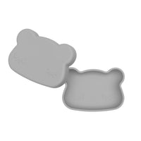 Load image into Gallery viewer, we might be tiny bear snackie grey