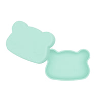 Load image into Gallery viewer, we might be tiny bear snackie minty green