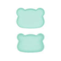 Load image into Gallery viewer, we might be tiny bear snackie minty green