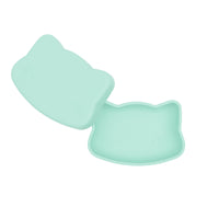 Load image into Gallery viewer, we might be tiny cat snackie minty green