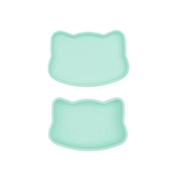 Load image into Gallery viewer, we might be tiny cat snackie minty green