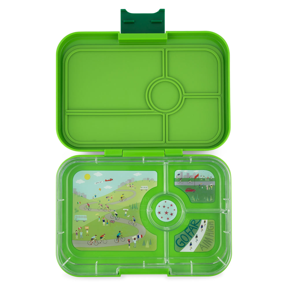 yumbox tapas go green bike tray