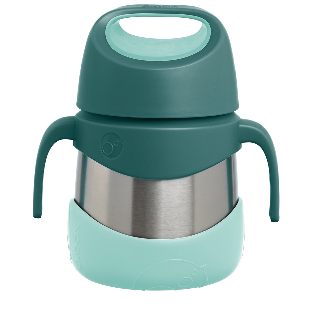 B Box Insulated Food Jar - emerald forest