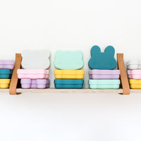 Load image into Gallery viewer, we might be tiny cat snackie minty green