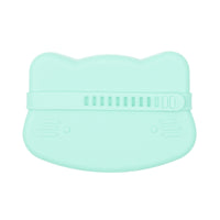 Load image into Gallery viewer, we might be tiny cat snackie minty green