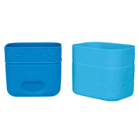 Load image into Gallery viewer, b box silicone snack cups ocean blue