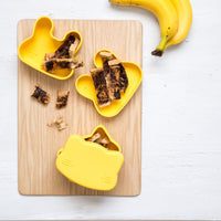Load image into Gallery viewer, we might be tiny cat snackie yellow