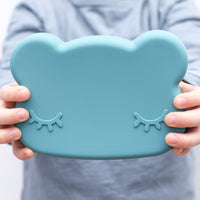 Load image into Gallery viewer, we might be tiny bear snackie blue dusk