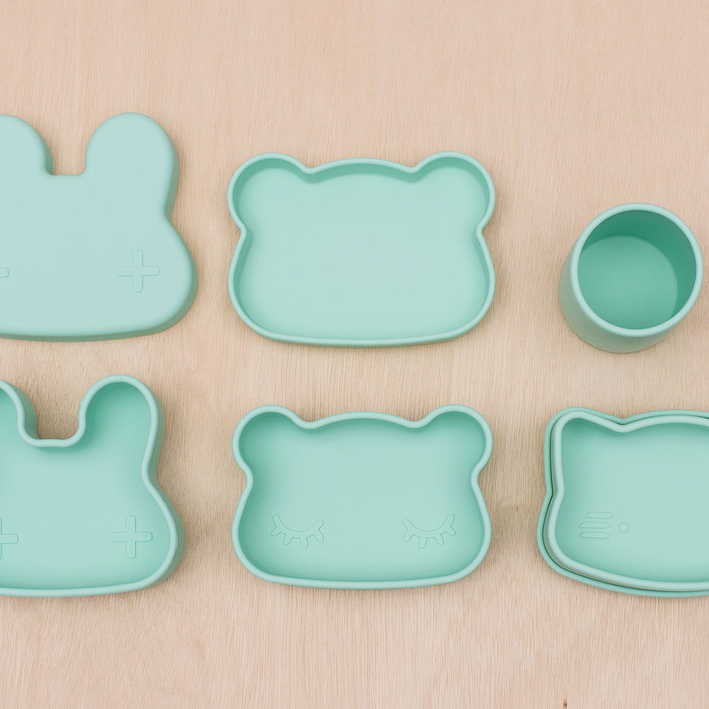 we might be tiny bear snackie minty green