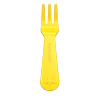 Load image into Gallery viewer, the lunch punch spoons and forks yellow