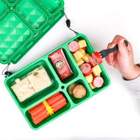 Load image into Gallery viewer, the lunch punch fork and spoons blue