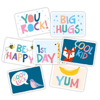 Load image into Gallery viewer, sprout and sparrow little critters lunch notes