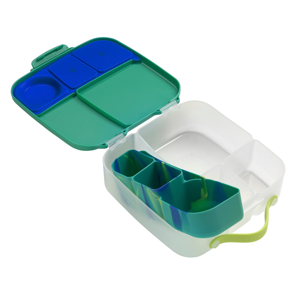 B Box Silicone Bento Tray - Lunchbox - Electric Jungle